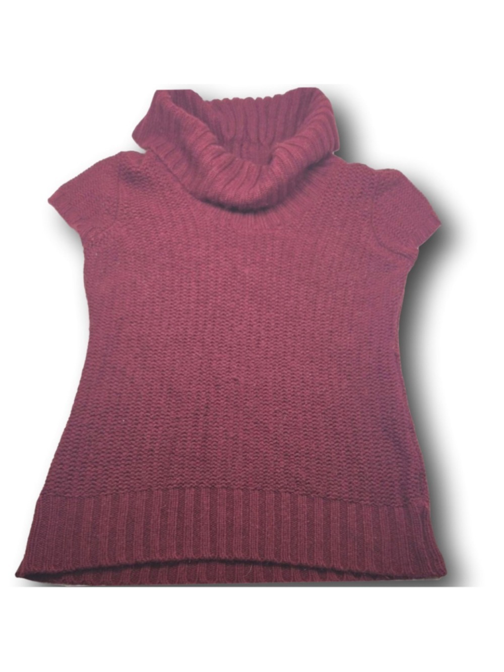 Women's Dressbarn Burgundy Cowl Neck Sweater L